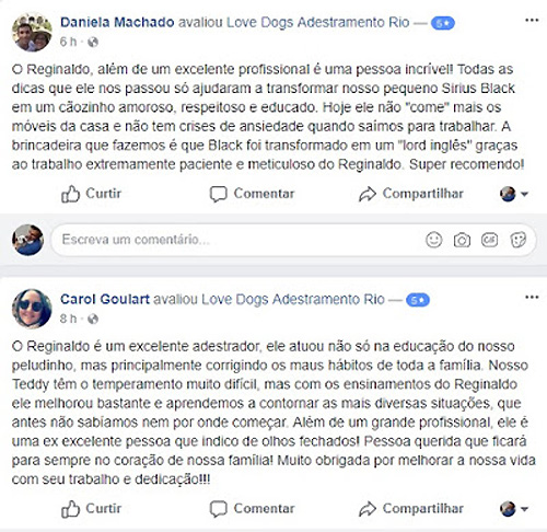 Avaliação de Clientes