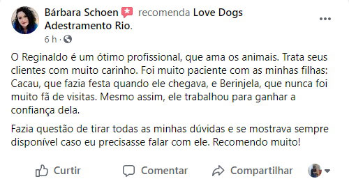 Avaliação de Clientes