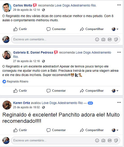 Avaliação de Clientes