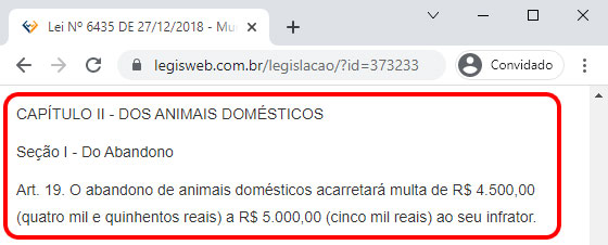 Abandonar Animais é Crime. Abandonar Animais é Crime.